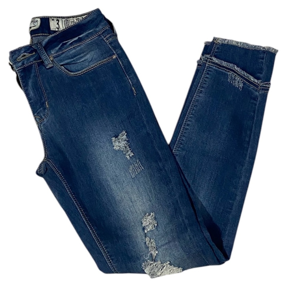 NWOT Distressed Blue Women's Jeans